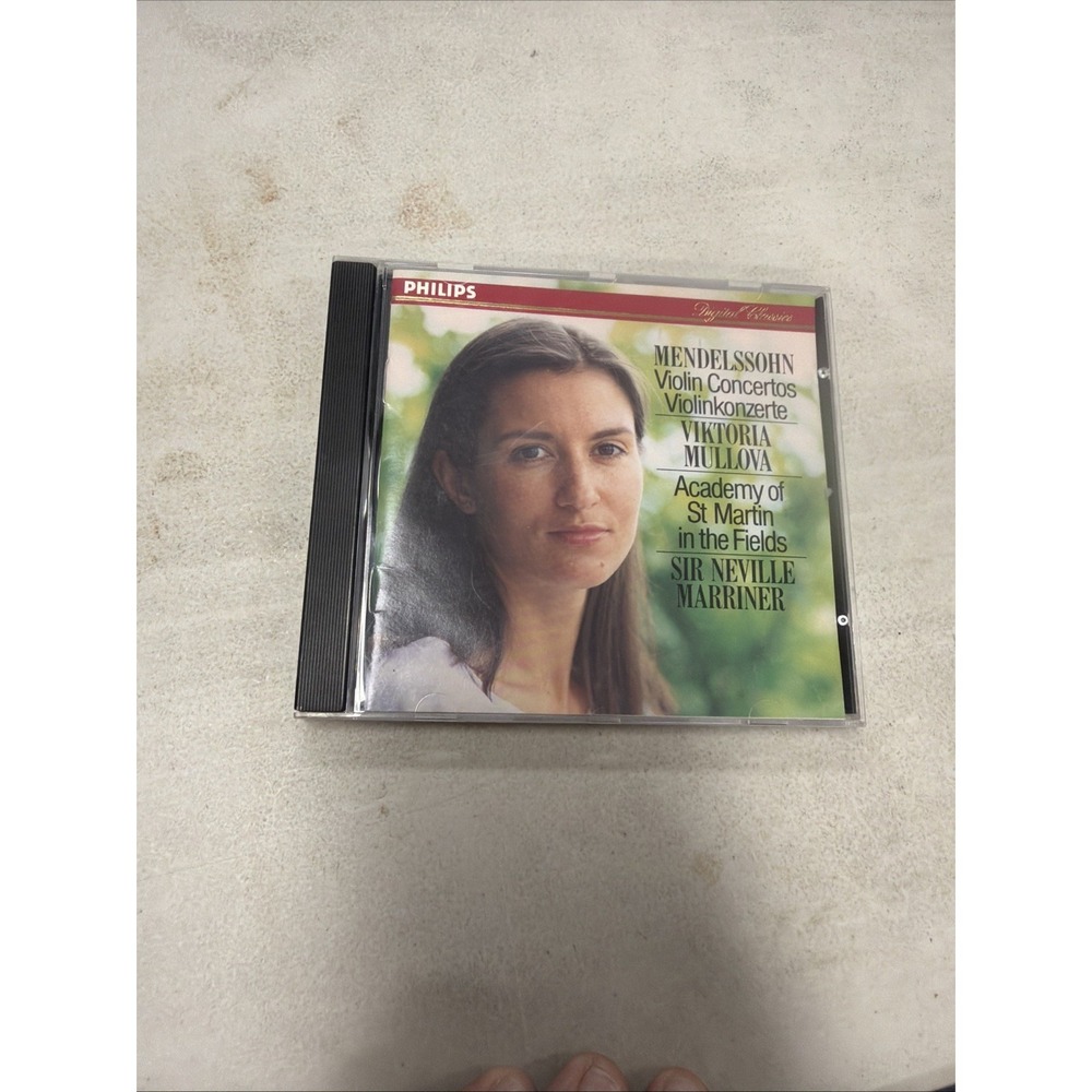 Mendelssohn Violin Concertos CD Viktoria Mullova Philips 432 077-2 Classical